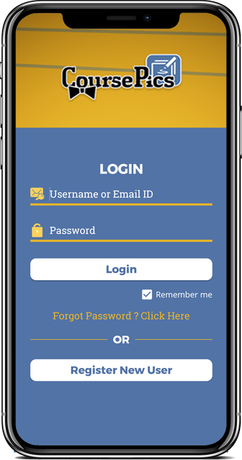 Coursepics Mobile App
