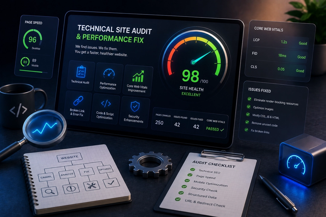 Technical Site Audit & Performance Fix