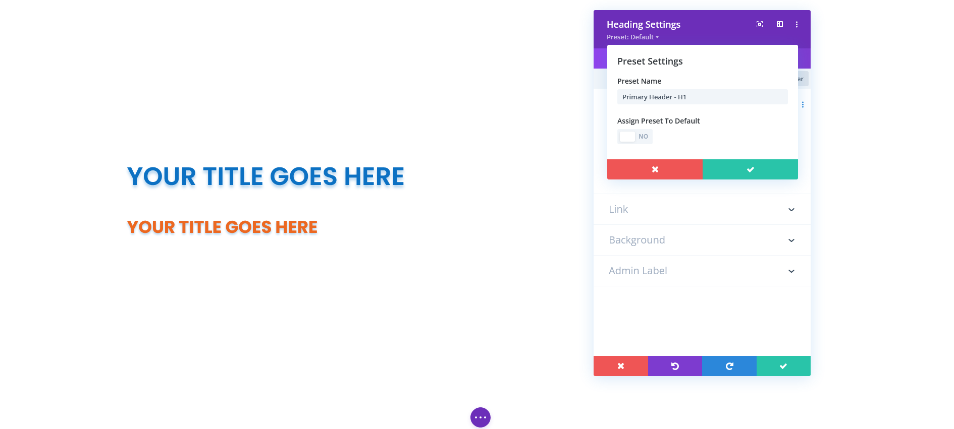 How to save and reuse Divi Presets for faster web design workflow