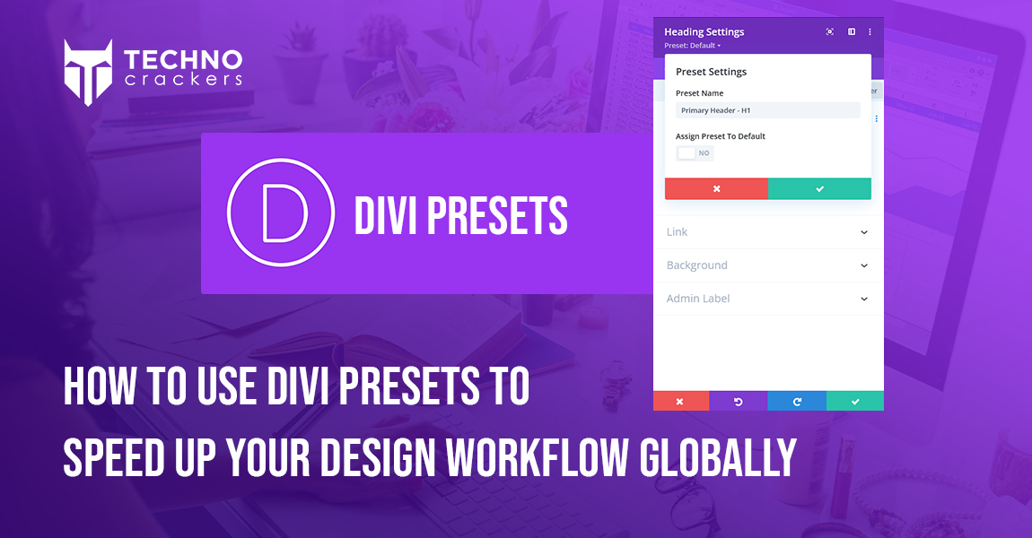 Divi Presets tutorial showing global style settings in WordPress