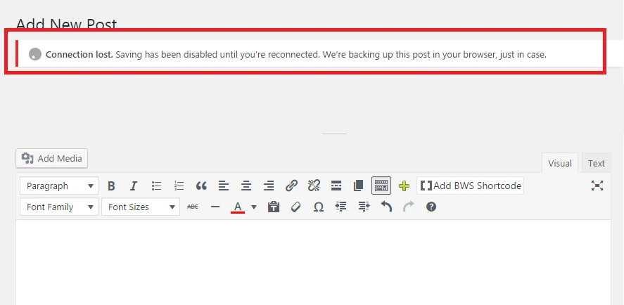 Edited Content & Block Editor Breakage