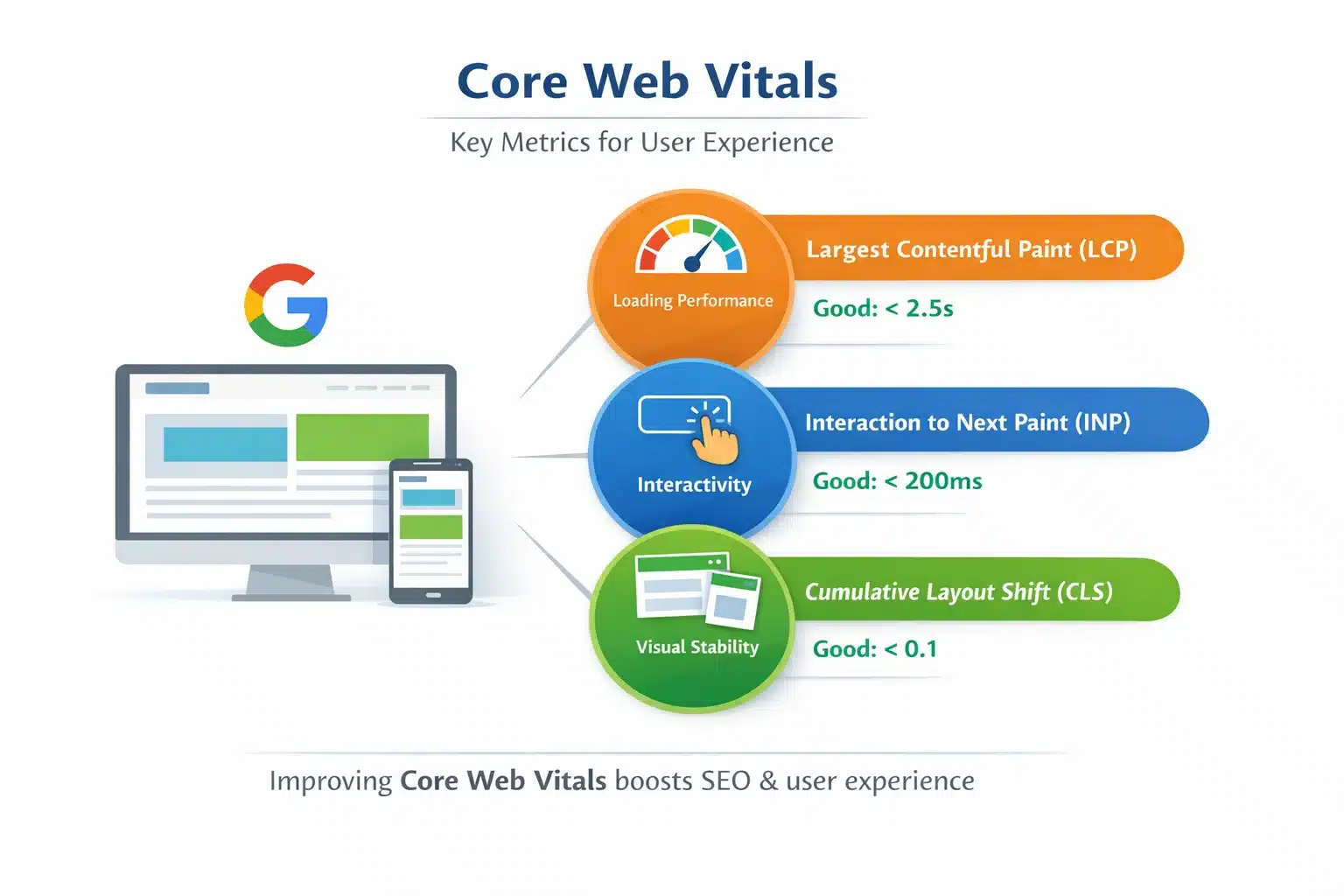 Understand Core Web Vitals Metrics