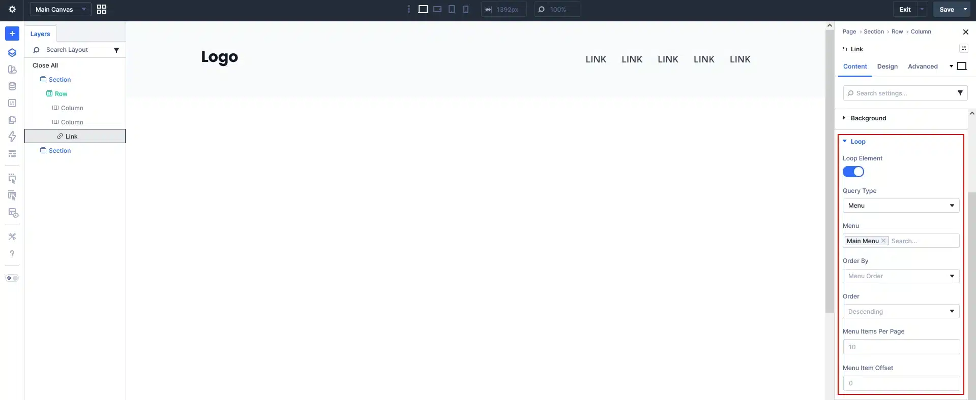 loop-menu-select-text