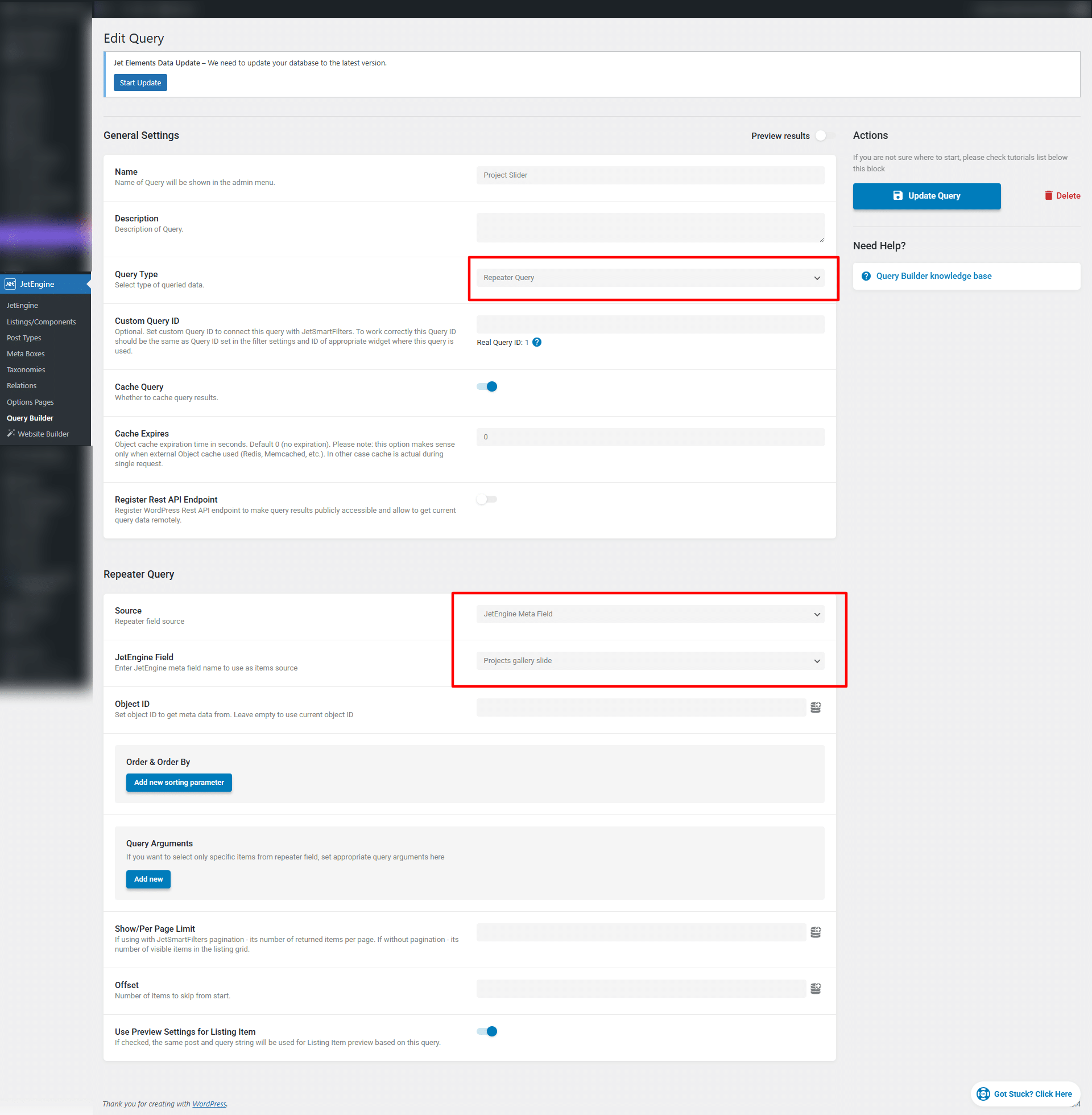 Query Builder Make Query