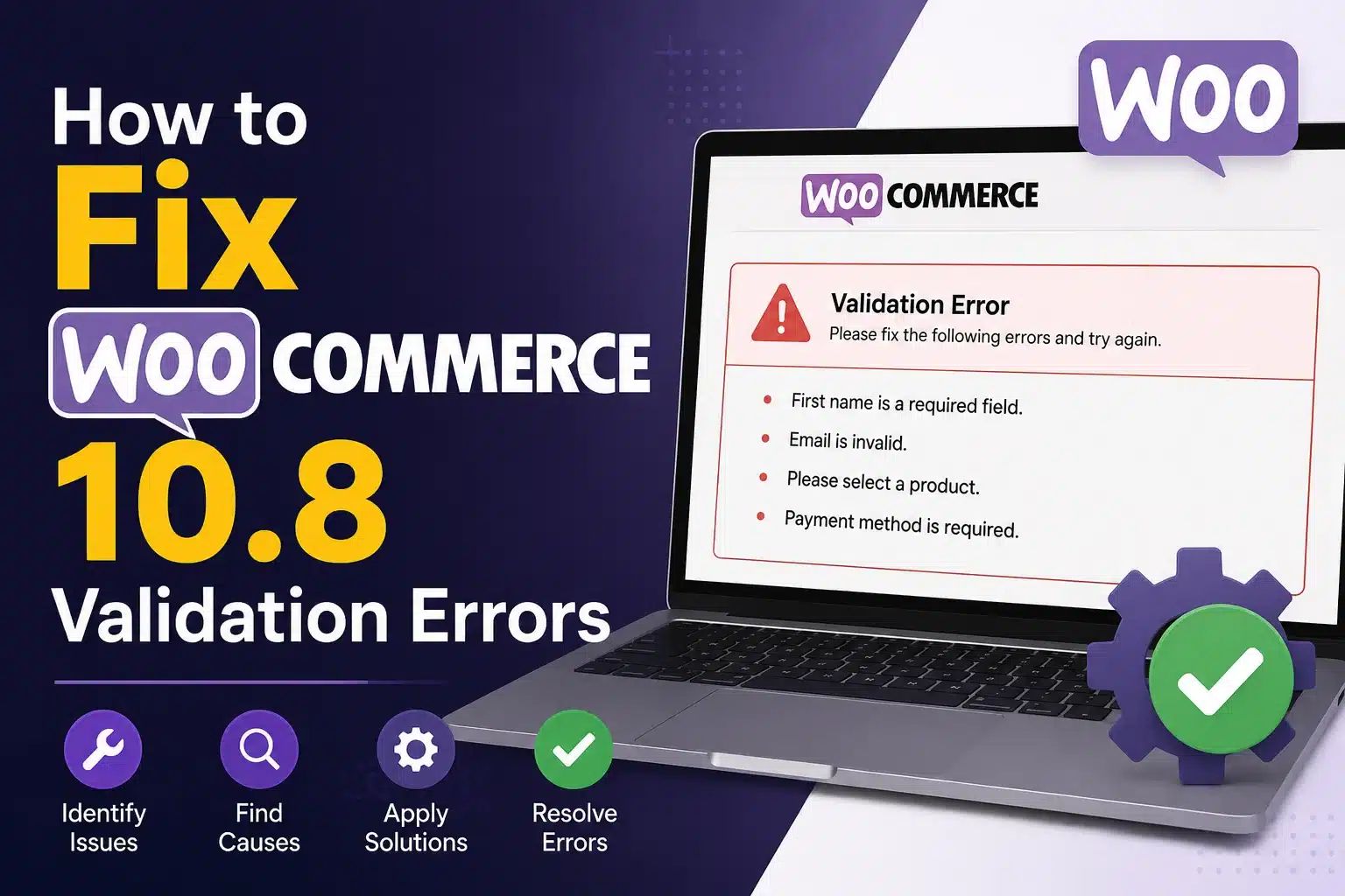 How to Fix WooCommerce 10.8 Validation Errors
