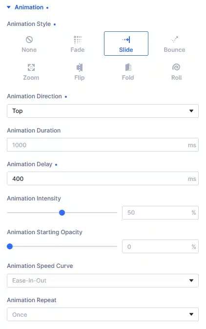 animation-options
