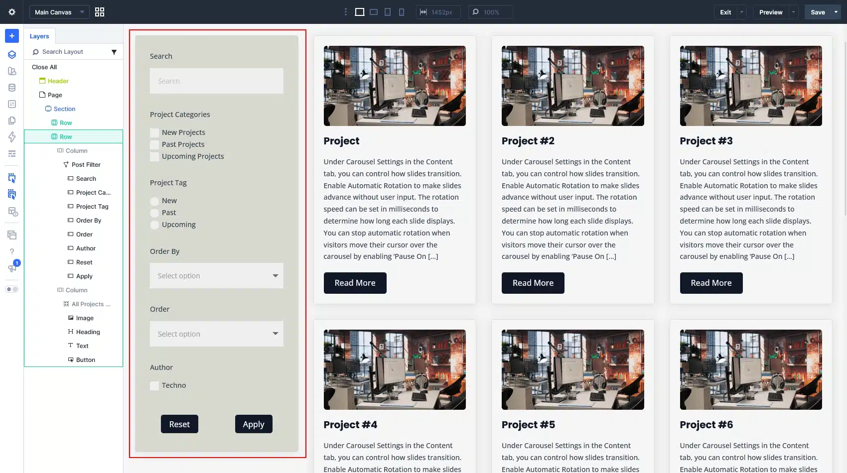 Step4-Add Your Filter Options