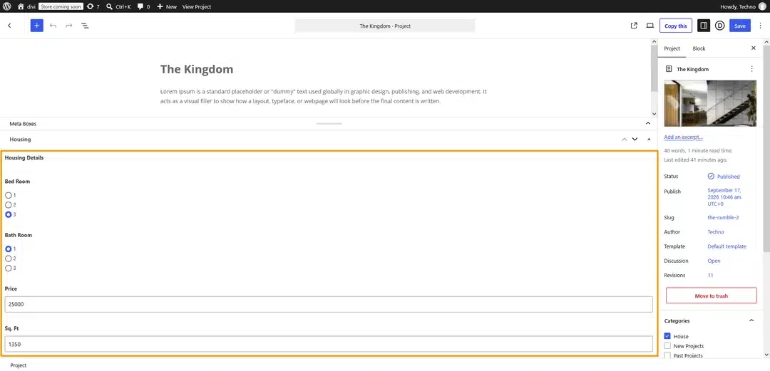 Create Sample Listings