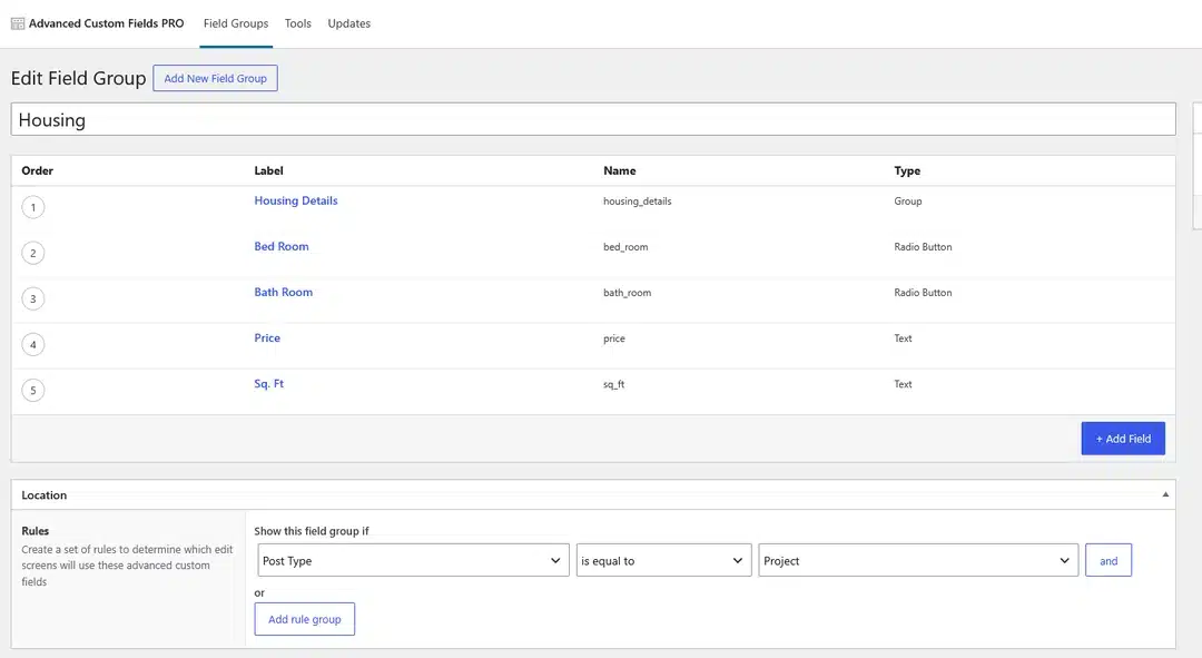 Create Taxonomies and Custom Fields