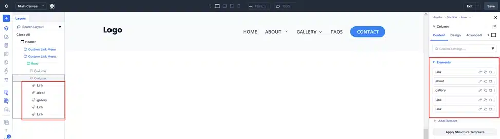 Create Your Custom Menu