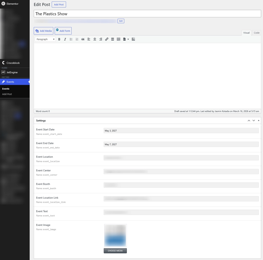 Step 2 Add Your Events
