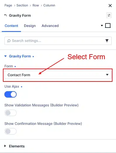 Step 3 Select Your Form
