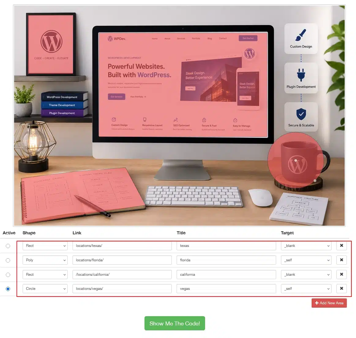 Step 5 Add More Clickable Areas