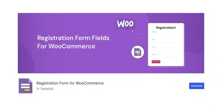Use a WooCommerce Registration Plugin
