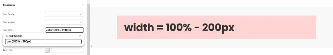 Using calc