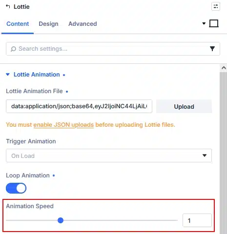 Adjust Animation Speed