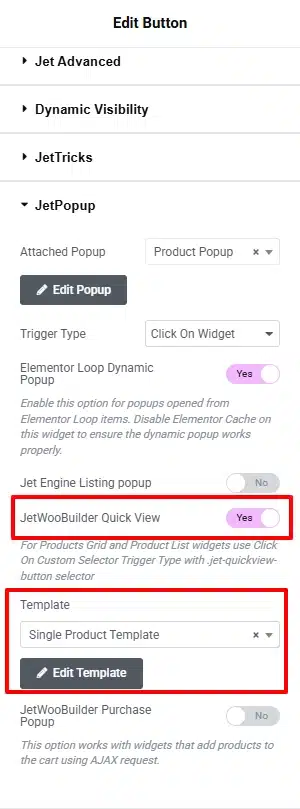 Connect the Single Product Template