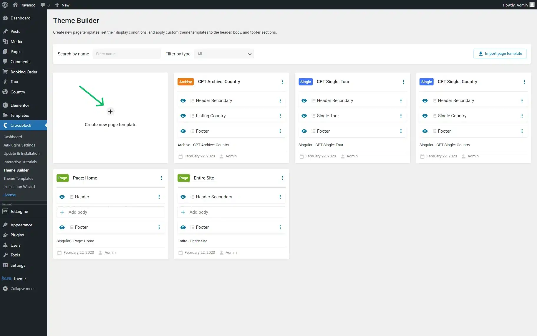 Create a Dynamic Listing Template