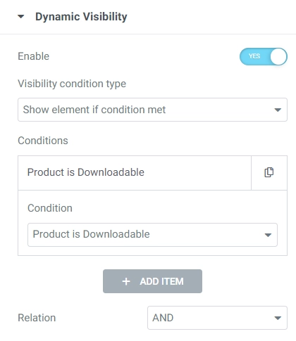 Dynamic Visibility