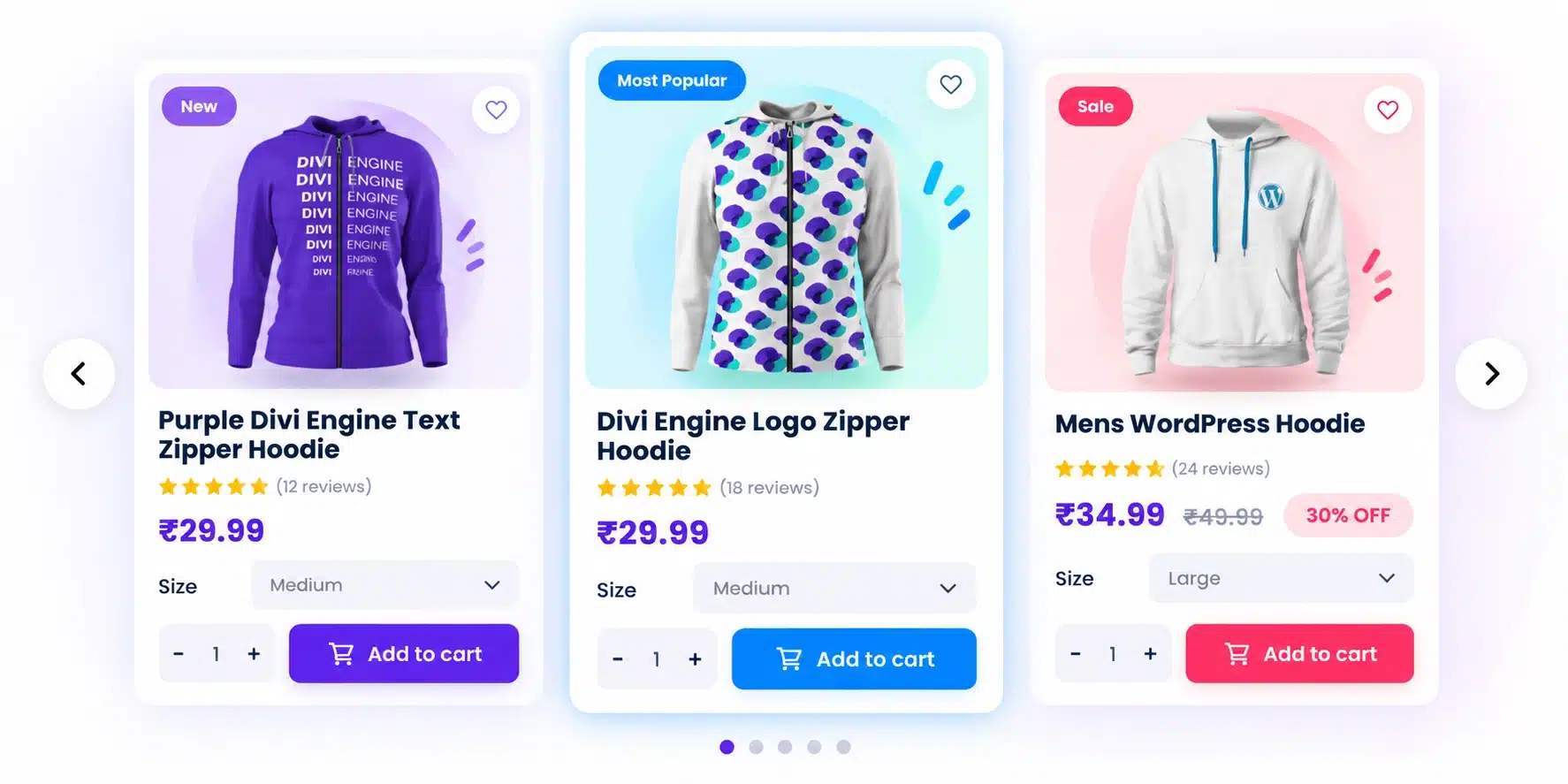 Modern Hoodie Product Carousel